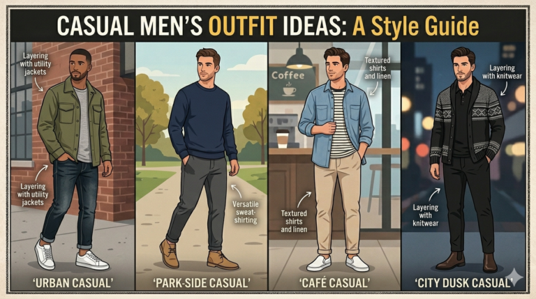 20 Casual Men’s Outfit Ideas That Look Expensive (Without Breaking the Bank)