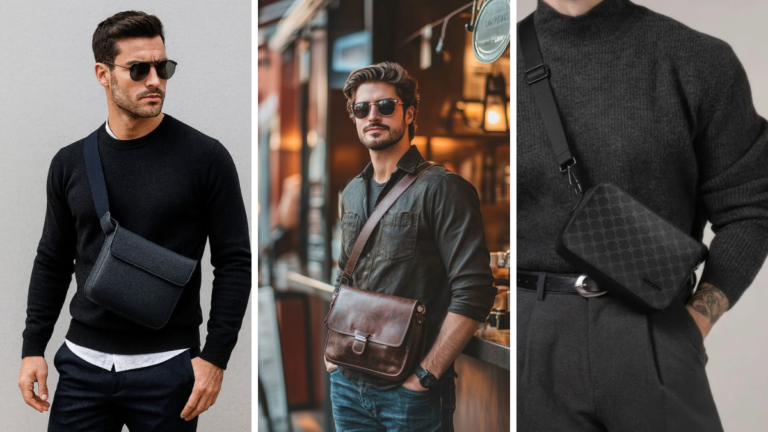 15 Men’s Crossbody Bag Outfit Ideas That Look Stylish and Intentional