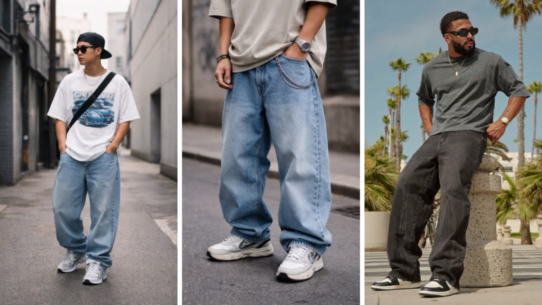 18 Baggy Jeans Outfit Ideas for Men Who Love Relaxed Fits