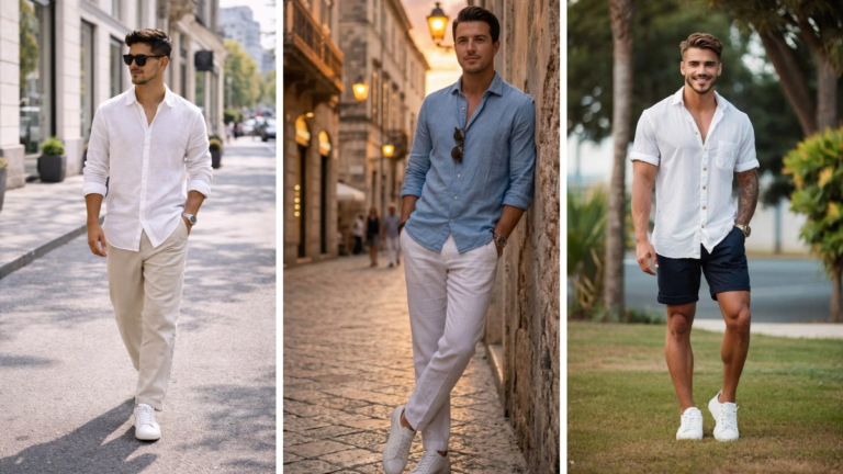 20 Linen Outfit Ideas for Men That Look Great in the Heat