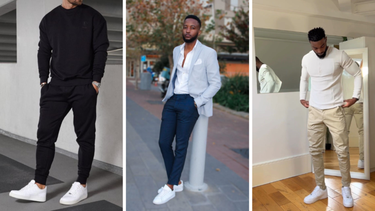 What to Wear with White Sneakers for Men (Easy Outfit Guide)