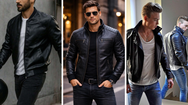 20 Ways to Style a Leather Jacket for Men (Outfit Ideas That Work)