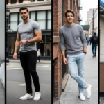 16 Monochrome Grey Outfit Ideas for Men